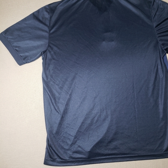 PGA Tour Golf Polo Blue & Black Short Sleeve Shirt Men’s Size Small - Picture 11 of 13